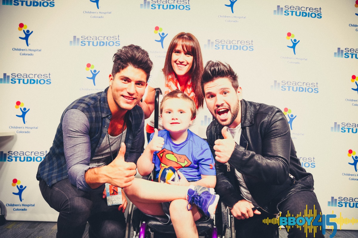 Conrad Sewell, 5SOS and Selena Gomez Visit Seacrest Studios In Philadelphia