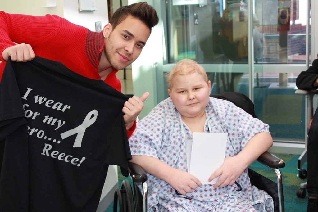 Prince Royce Makes His First Visit To Seacrest Studios Very Special