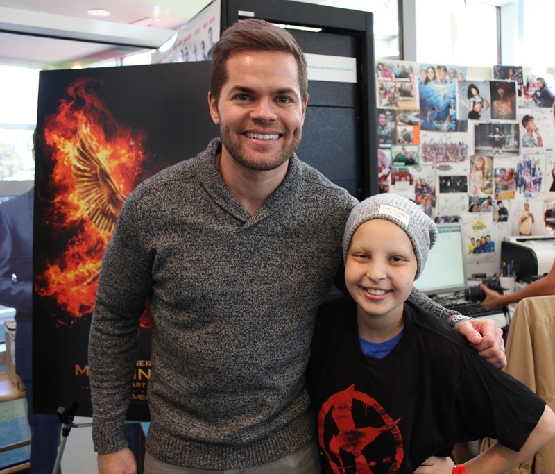 Wes Chatham From 'The Hunger Games' Visits Seacrest Studios