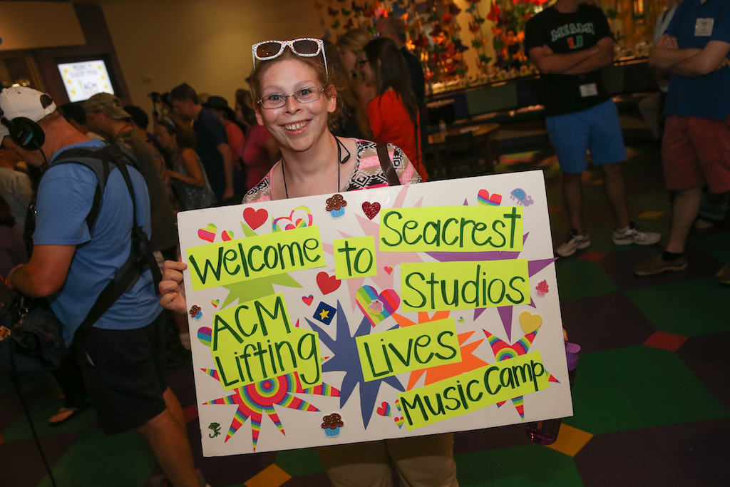 ACM® Lifting Lives® Music Camp Visits Seacrest Studios Nashville With RaeLynn