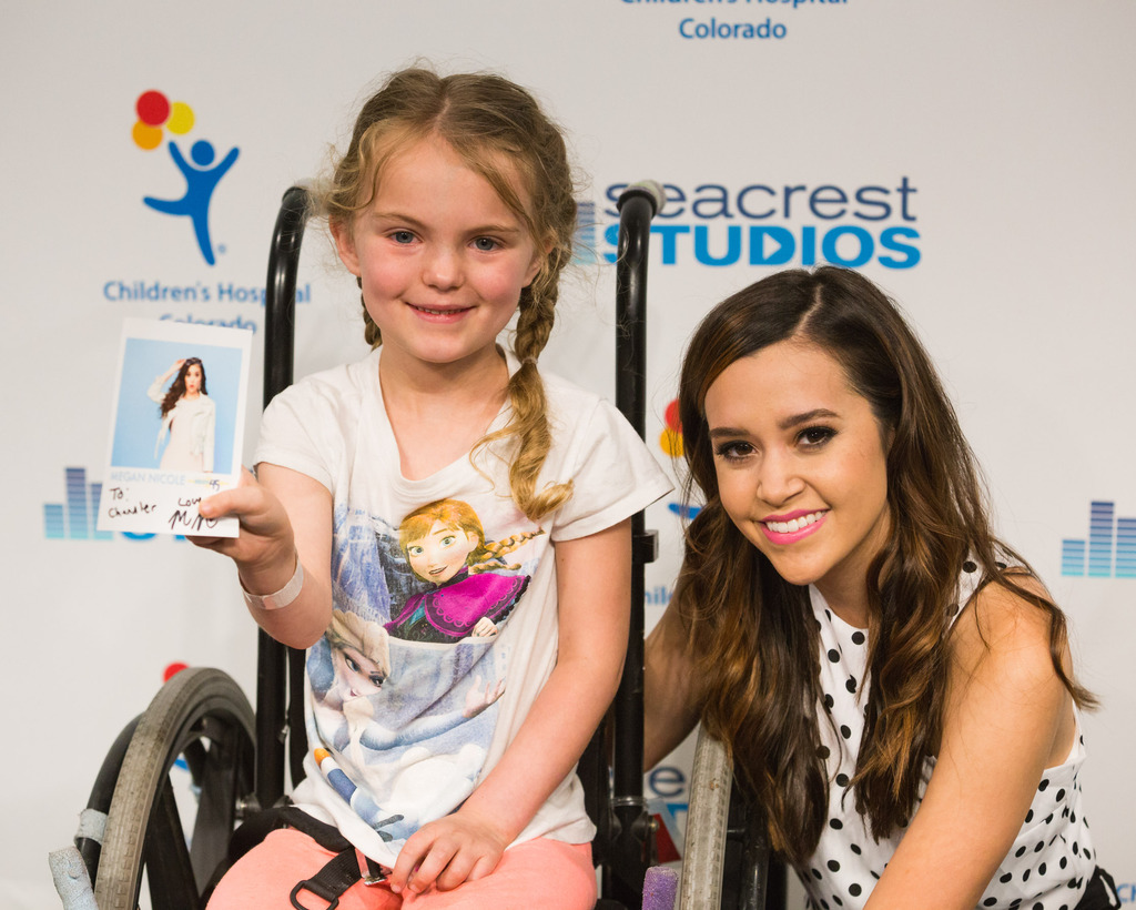 Megan Nicole Inspires Patients At Seacrest Studios Colorado