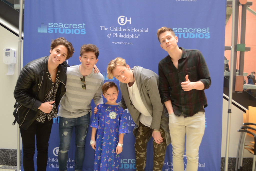 The Vamps Make Their 2nd Visit to Seacrest Studios Philadelphia