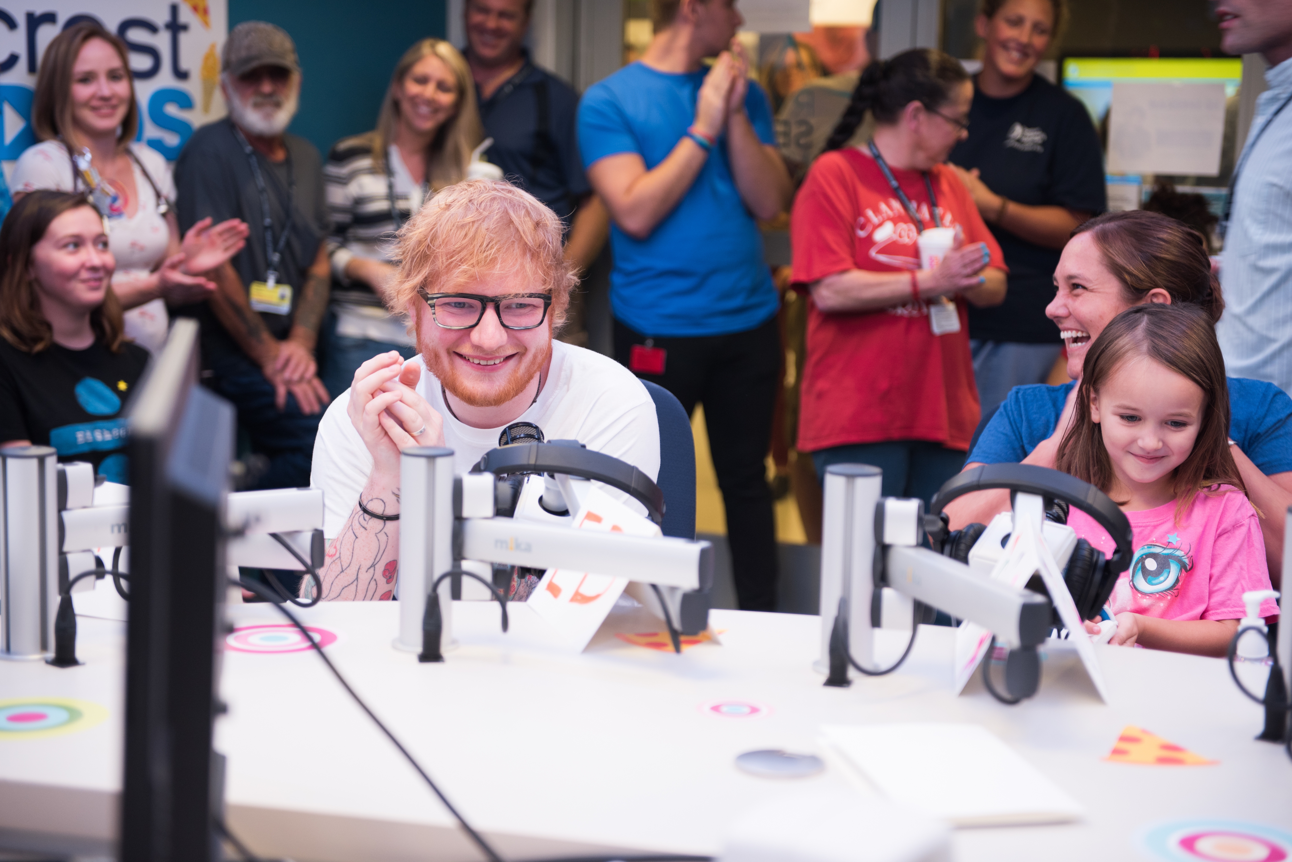Ed Sheeran Visited Boston Children's Hopsital, and it was Perfect