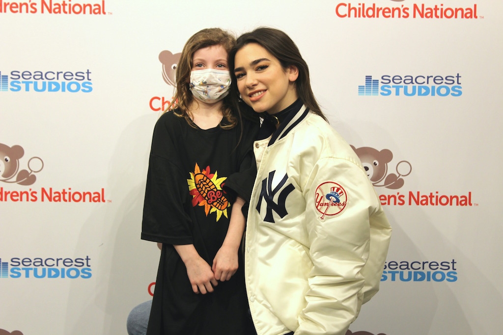 Dua Lipa Makes A Special Visit To Seacrest Studios Washington D.C.