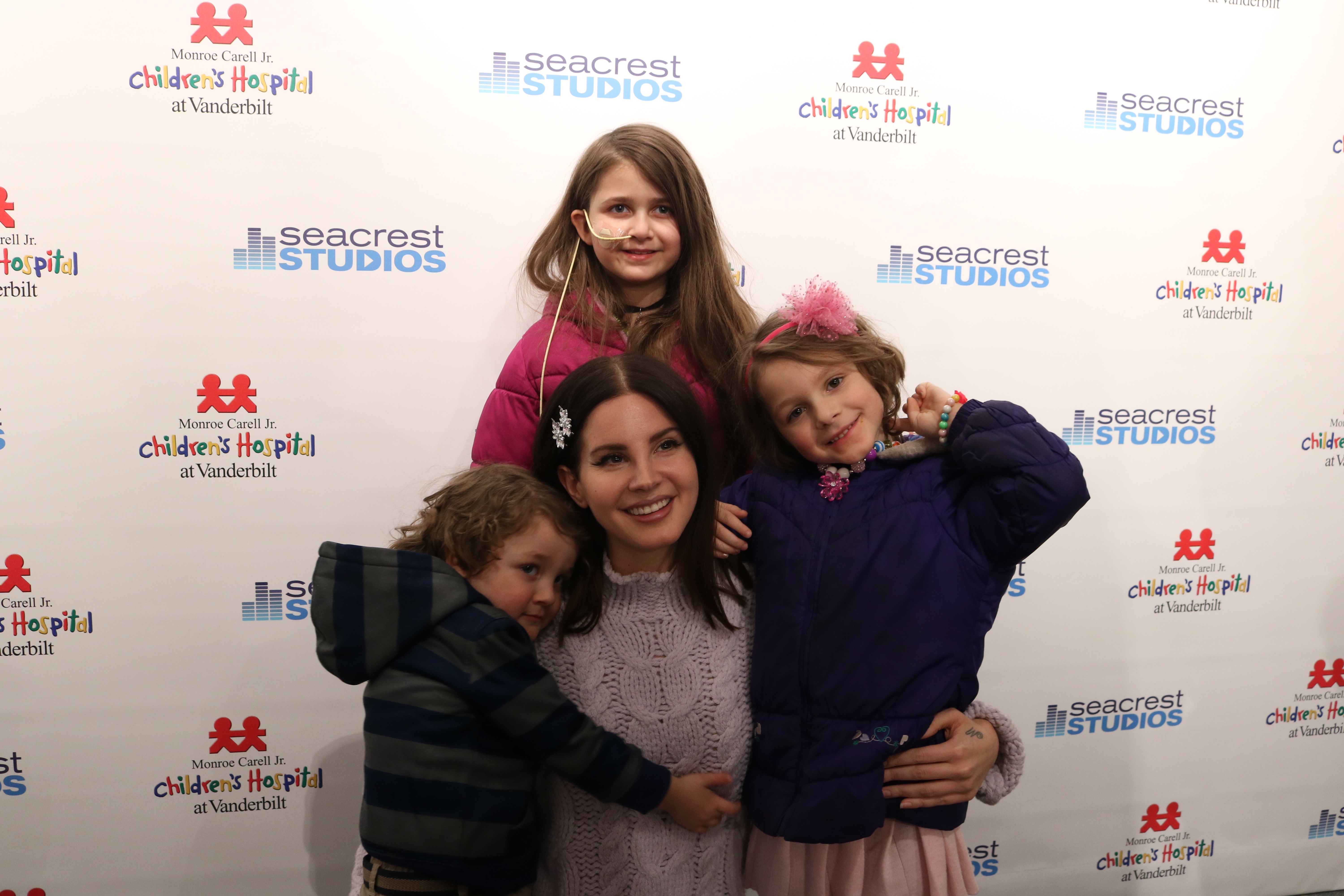 Lana Del Rey Makes a Special Surprise Visit to Seacrest Studios!