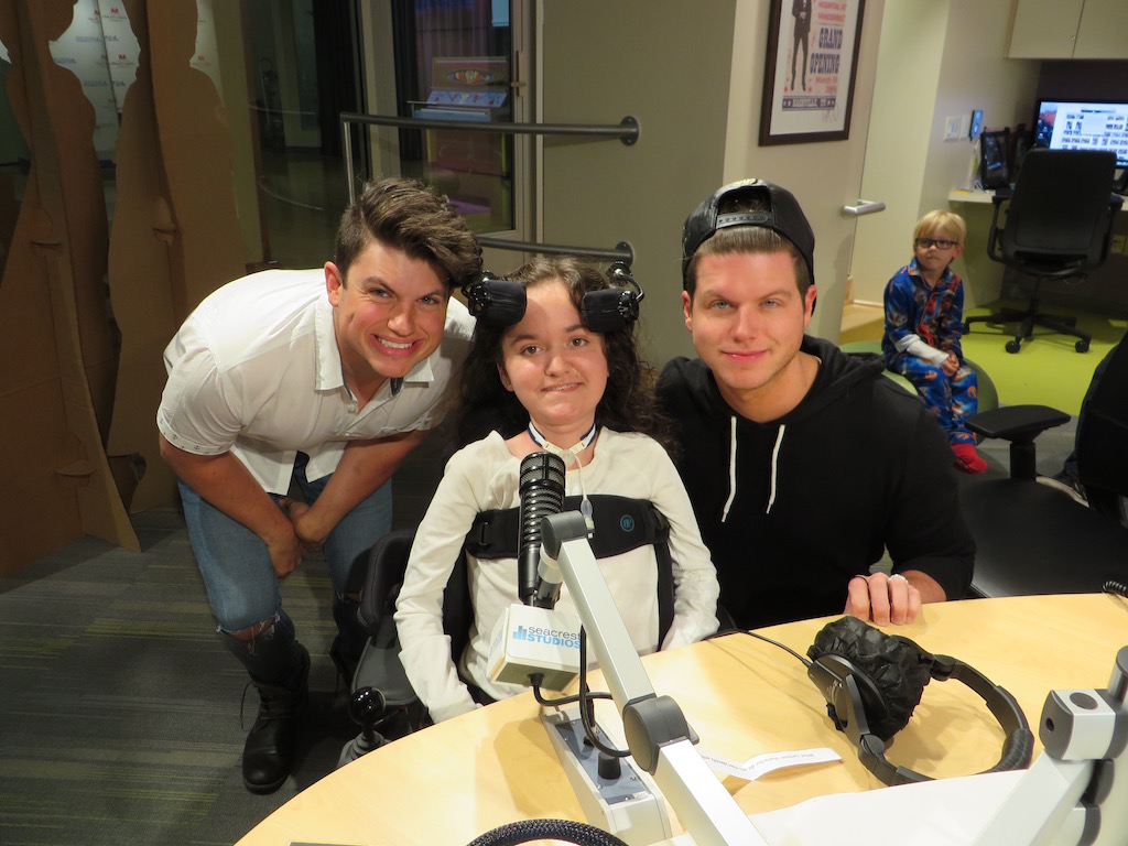 TRYON Visits Seacrest Studios Nashville & Sings For Patients