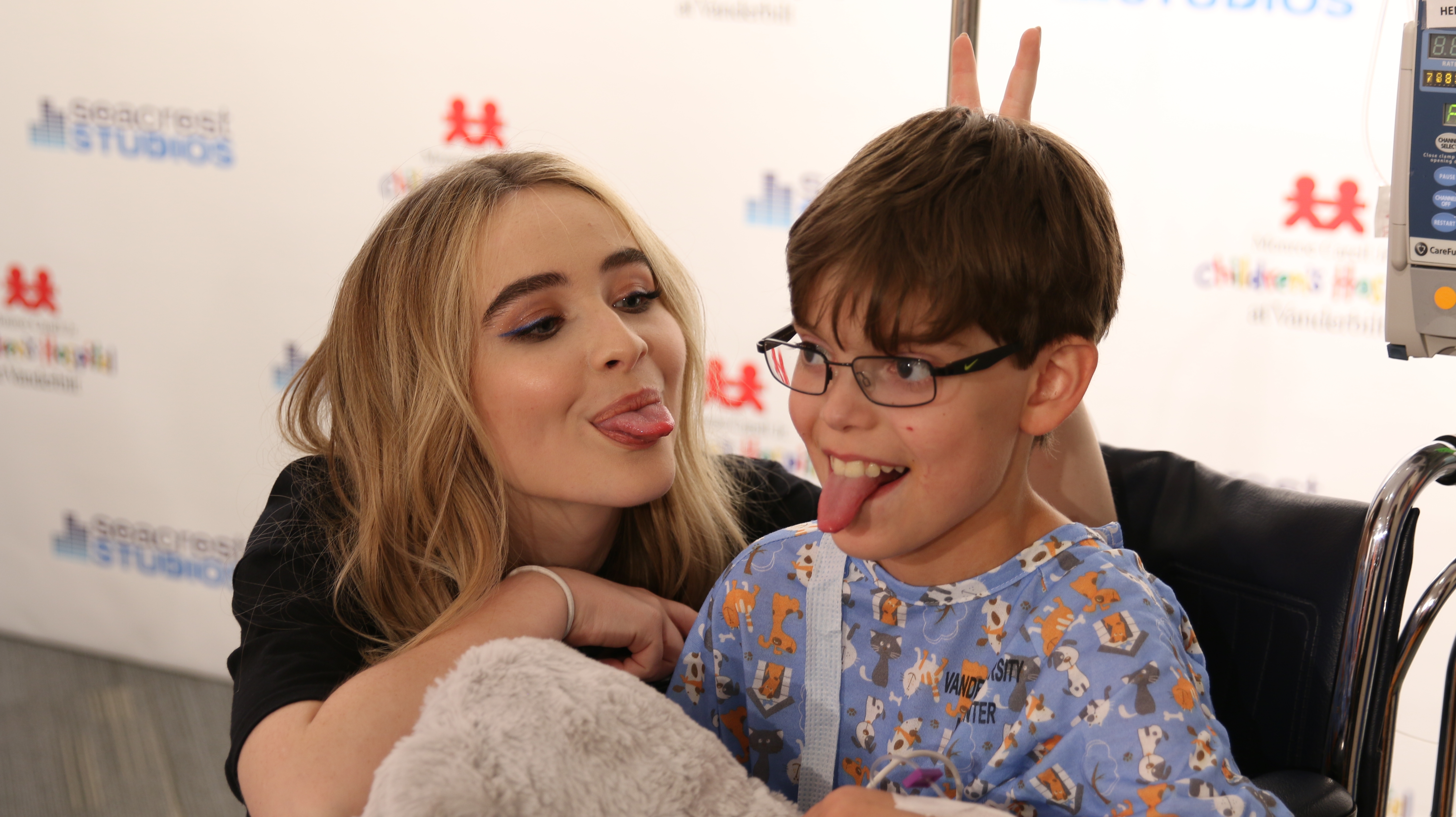 Sabrina Carpenter Makes Her 9th Appearance in Seacrest Studios!