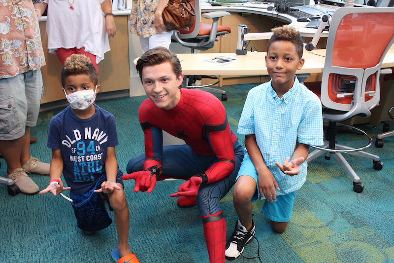 Seacrest Studios Atlanta Welcomes Spider-Man!