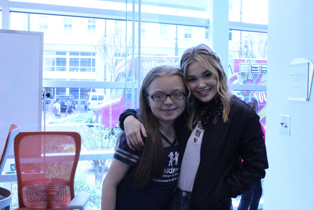 Olivia Holt Sings 'Phoenix' At Seacrest Studios Atlanta