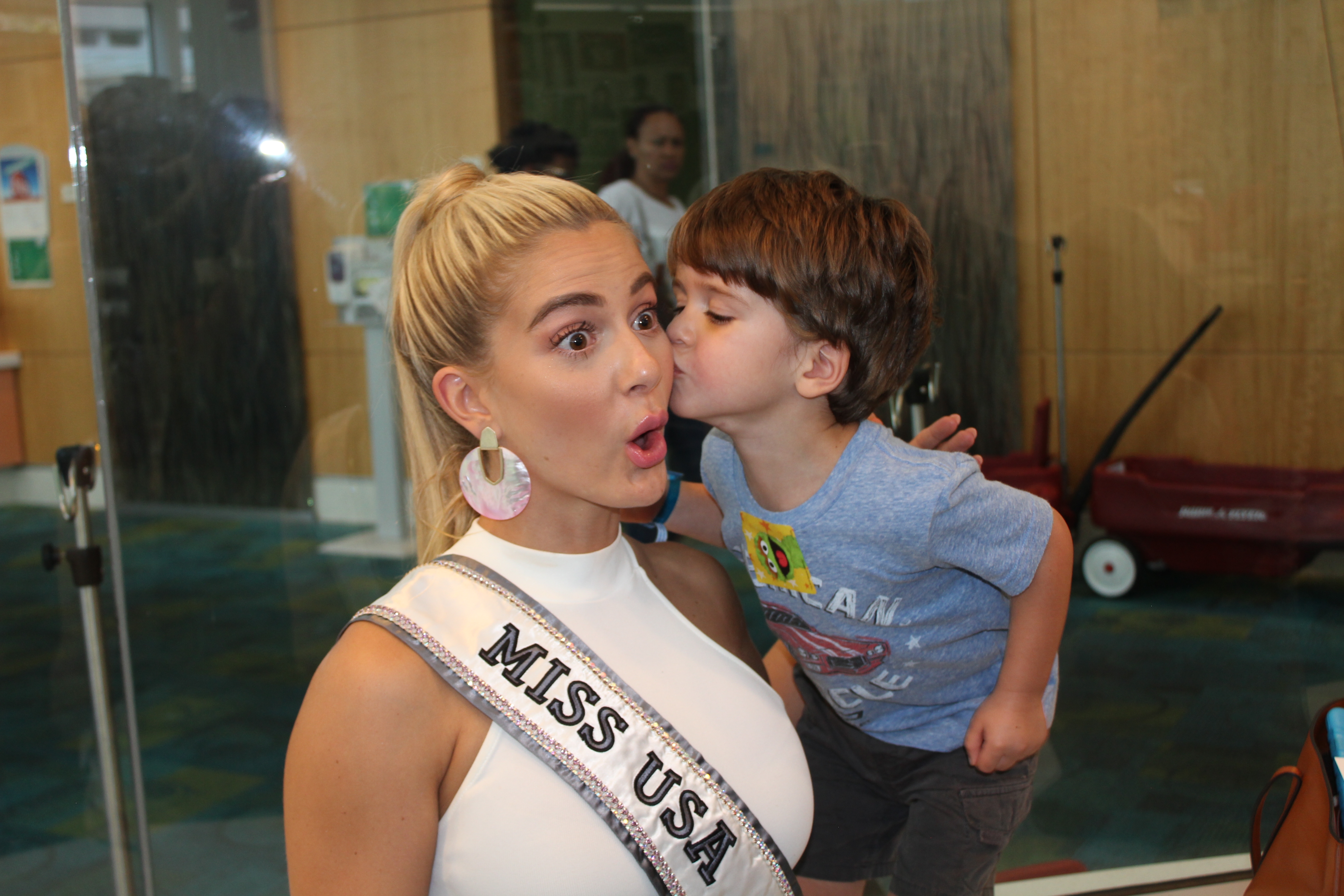 Miss USA, Sarah Rose Summers, Visits Children's Healthcare of Atlanta!