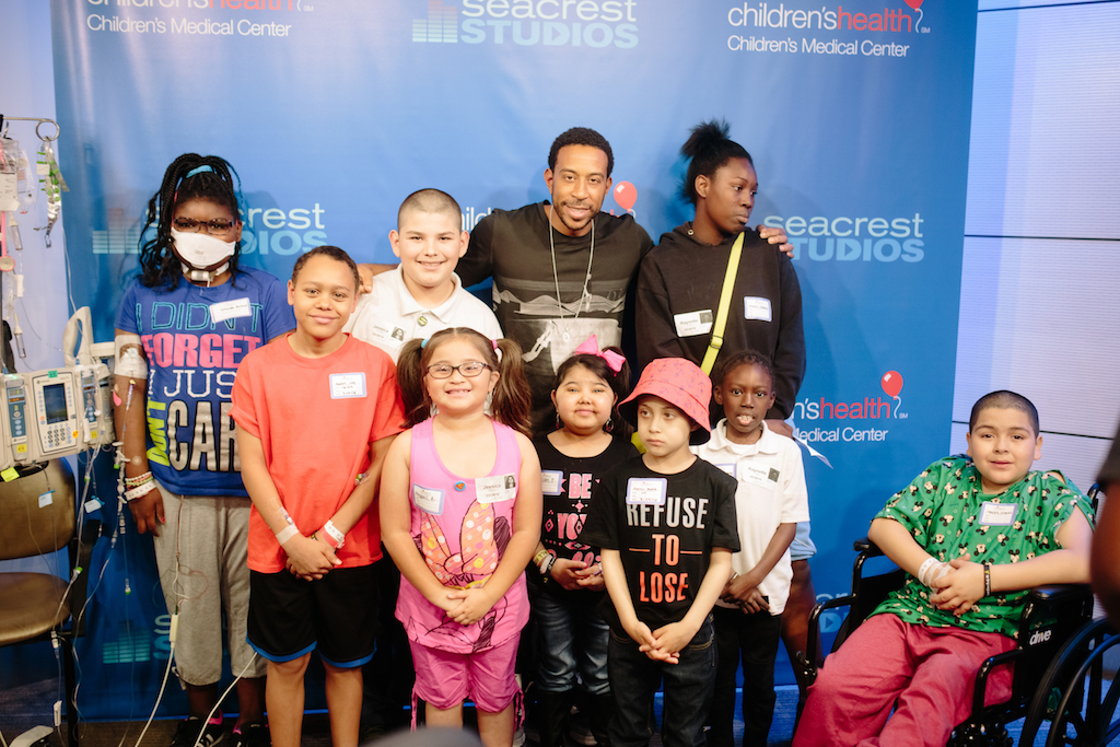 Ludacris Shares Advice & Smiles During Seacrest Studios Visit