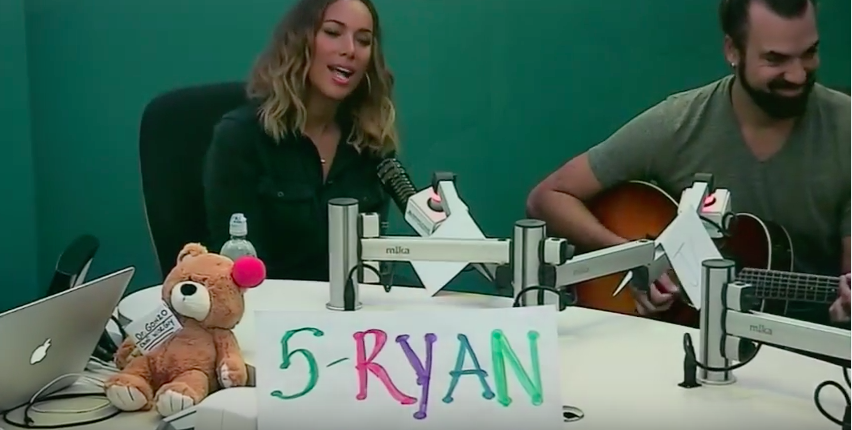 Leona Lewis Performs 'Thunder' at Seacrest Studios