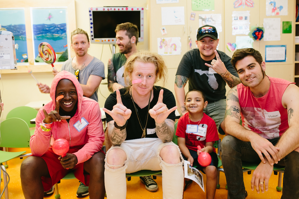 We The Kings Play A 'Tiny Playroom Concert' While Visiting Seacrest Studios Dallas