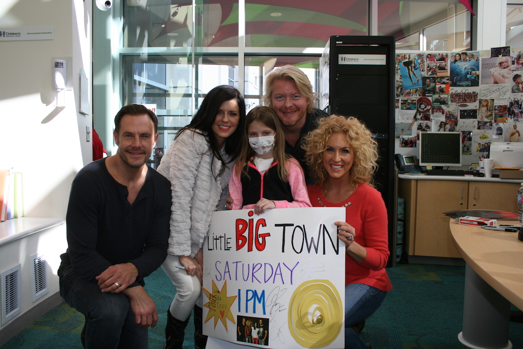 Little Big Town Performs 'Pontoon' During Visit To Seacrest Studios