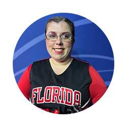 Sara Dunbar, Area 2 Athlete since 2004 with a passion for fundraising.  Saras leadership advice: Keep your mind open to new ideas and treat everyone how you want to be treated.