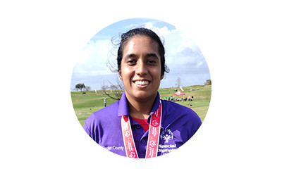 Sarah Laloo Sarah became a Health Messenger to help educate other athletes. She enjoys staying fit, being outdoors, and teaching sun safety. Opening Eyes is her favorite screening to highlight the importance of protecting vision.