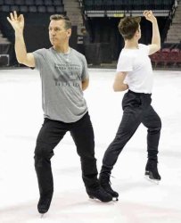 Elvis Stojko and Jeffrey Buttle 