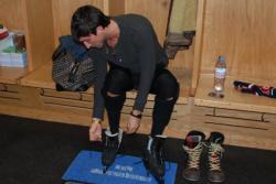 Evan Lysacek at Rehearsals 