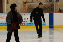 Todd Eldredge at rehearsals 