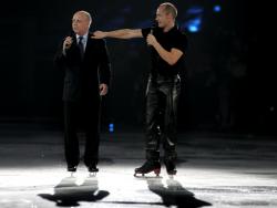 Scott Hamilton and Kurt Browning