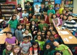 Meryl visits Martin Luther King Elementary School in Ann Arbor Michigan! 