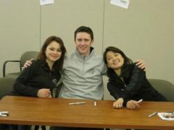 Jeremy, Sasha and Yuka! 