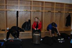 Joannie, Mike and Sasha 