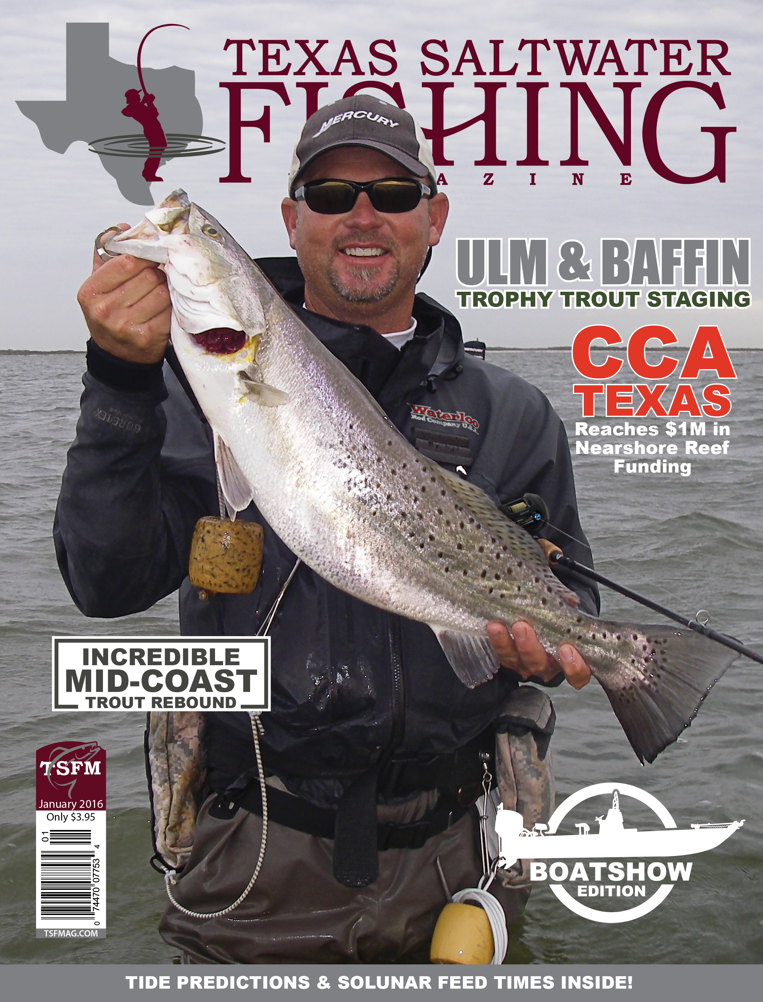 Texas Saltwater Fishing Magazine January 2016