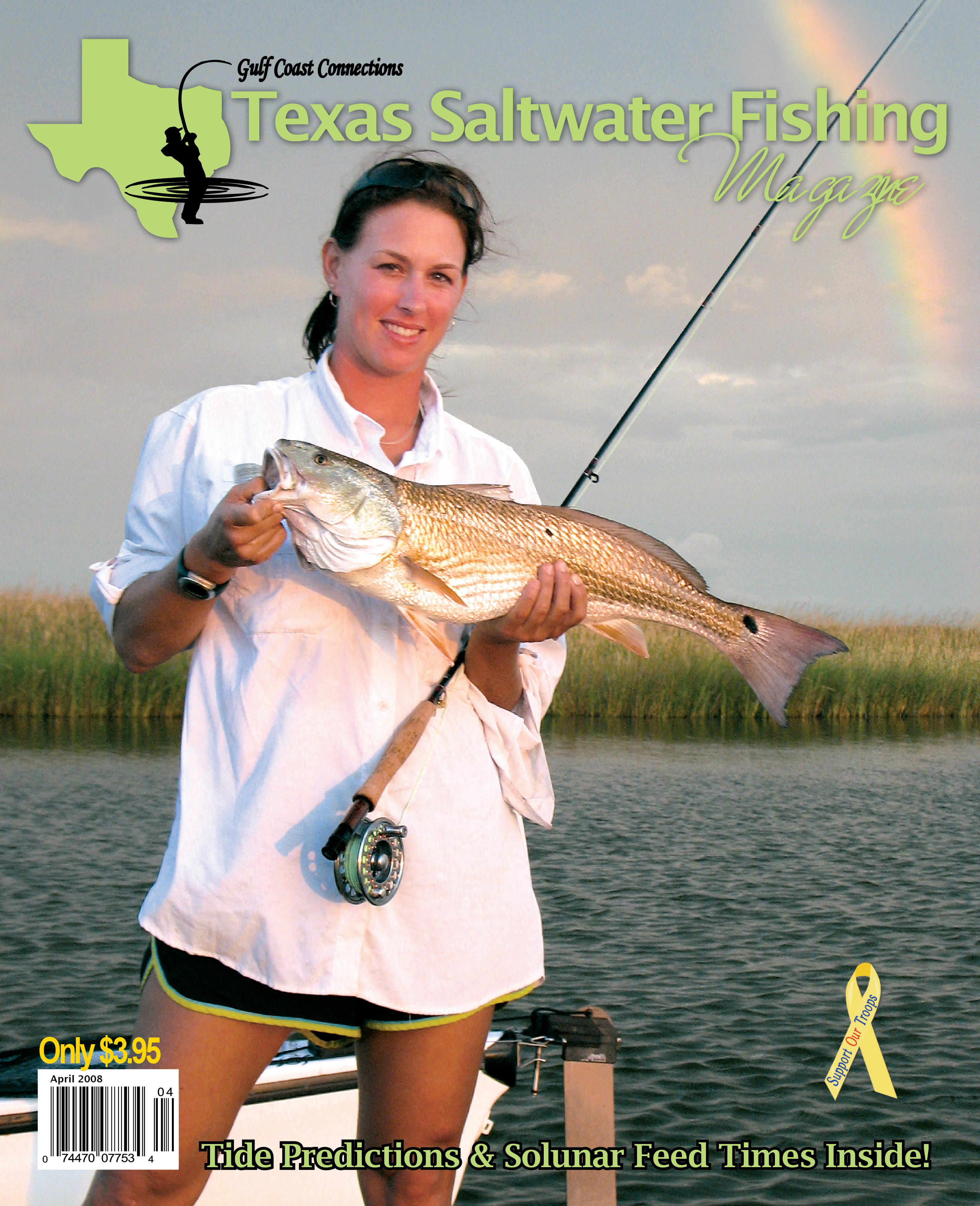 Texas Saltwater Fishing Magazine April 2008