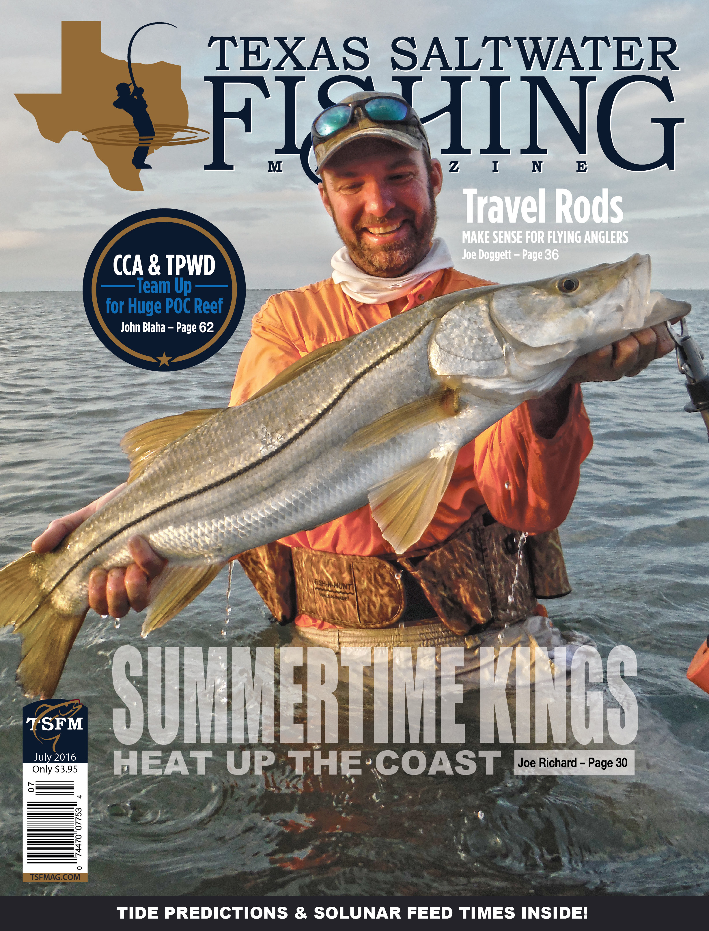 Texas Saltwater Fishing Magazine July 2016