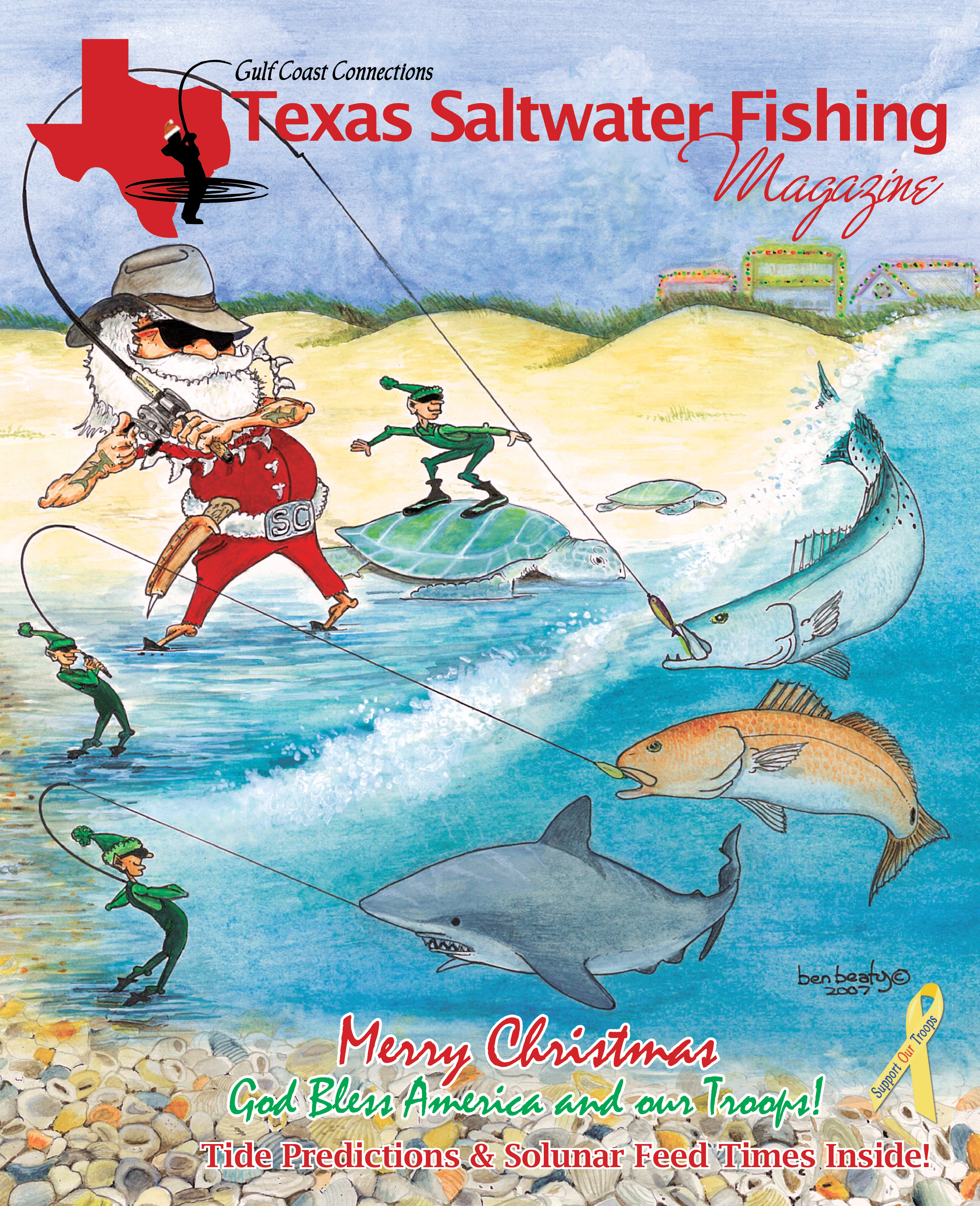 Texas Saltwater Fishing Magazine December 2007