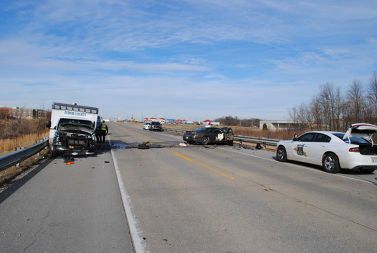 Jasper Man Airlifted After Hitting Ambulance HeadOn on US 231 Friday