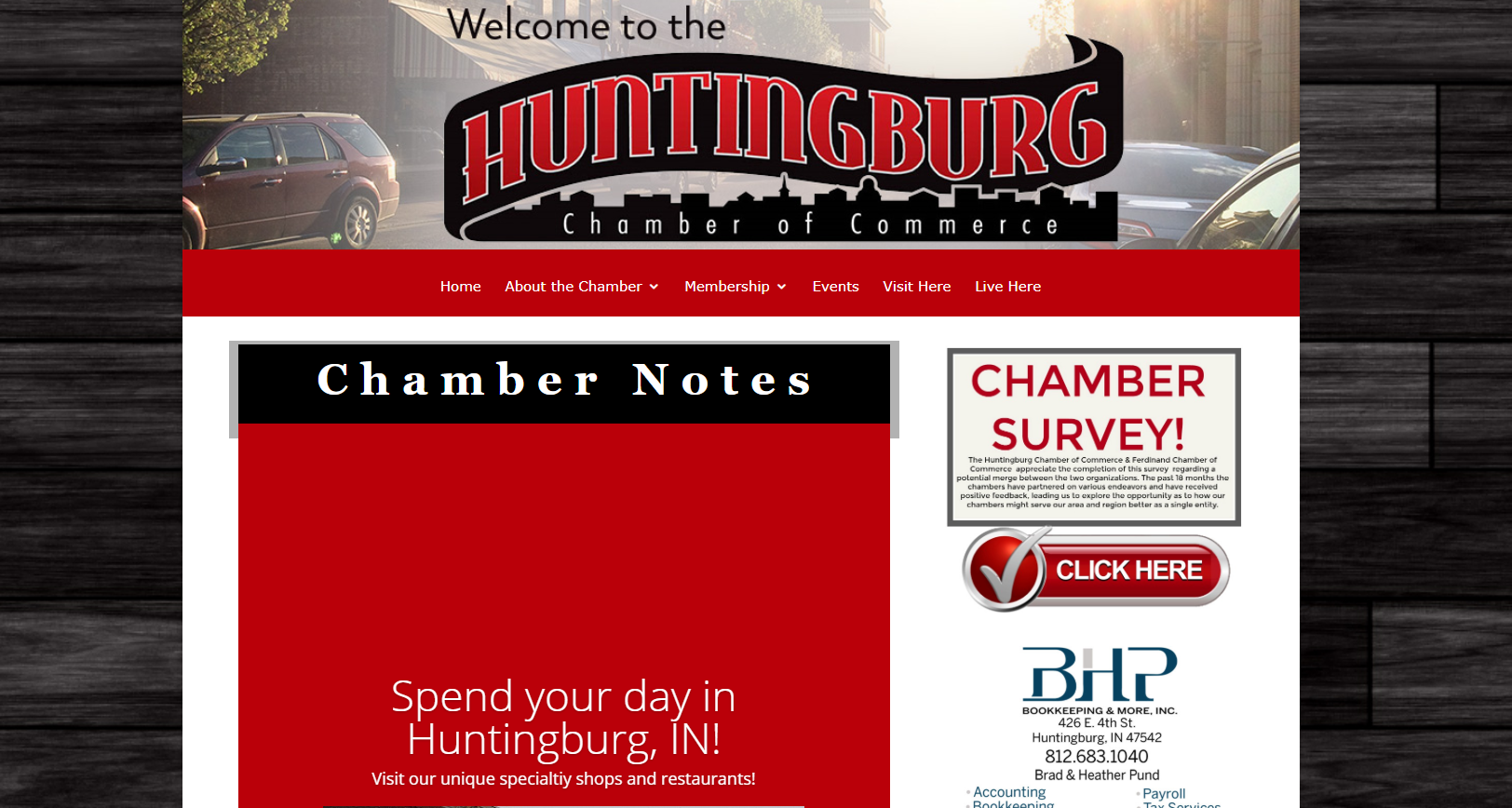 Chambers of Commerce in Huntingburg and Ferdinand Asking For Public