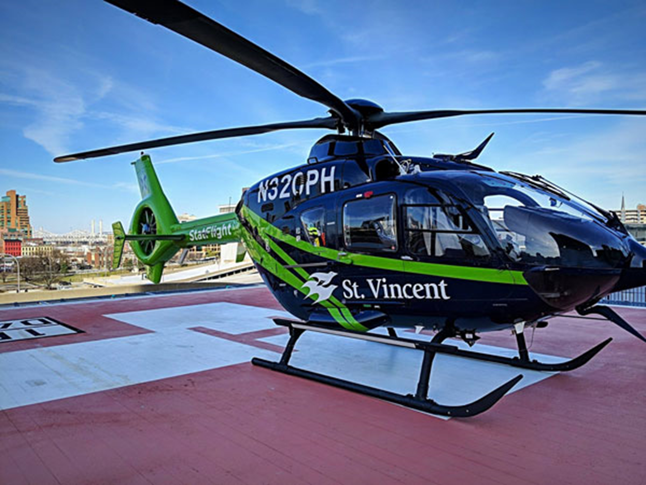 St. Vincent StatFlight Relocating to Huntingburg Airport