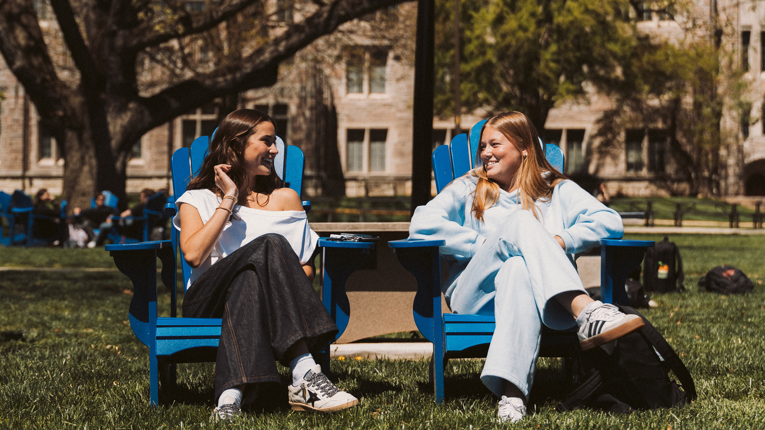 Students sitting