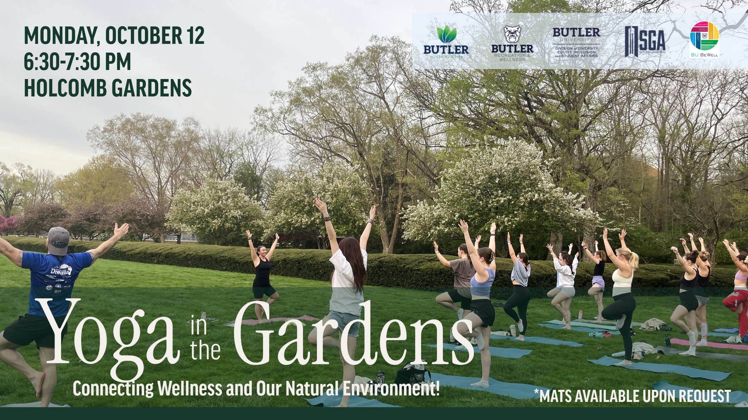 Yoga in the Gardens