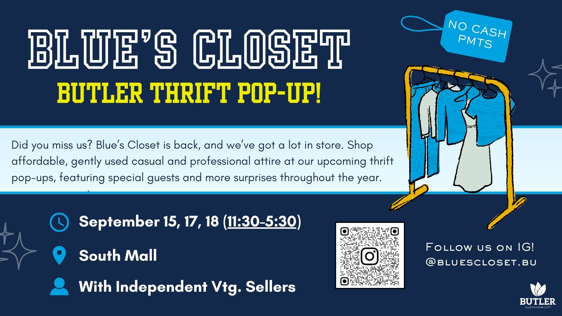 Blue’s Closet Homecoming Pop-Up: Casual & Cozy