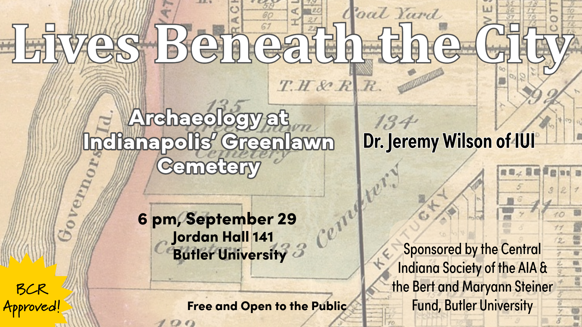 Lives Beneath the City: Archaeology at Indianapolis' Greenlawn Cemetery