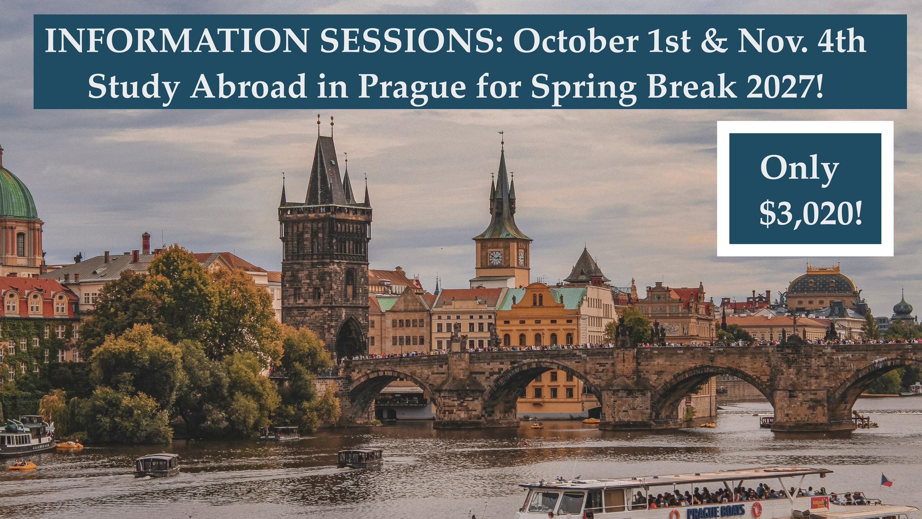 INFO SESSION: Study Abroad in Prague over Spring Break!