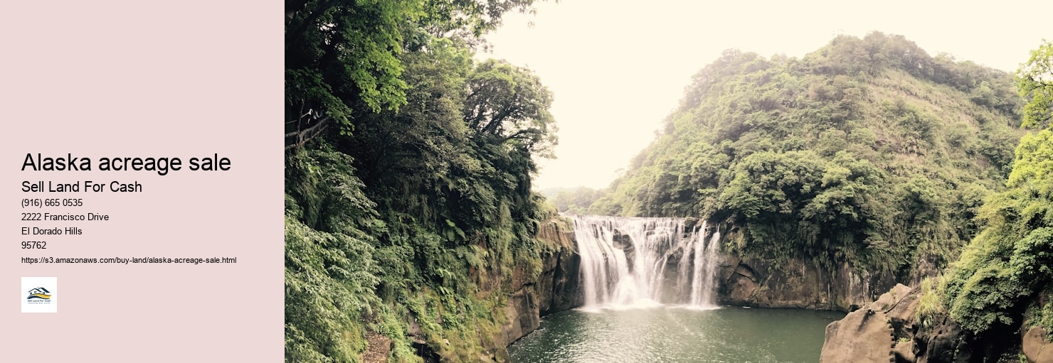 Alaska acreage sale