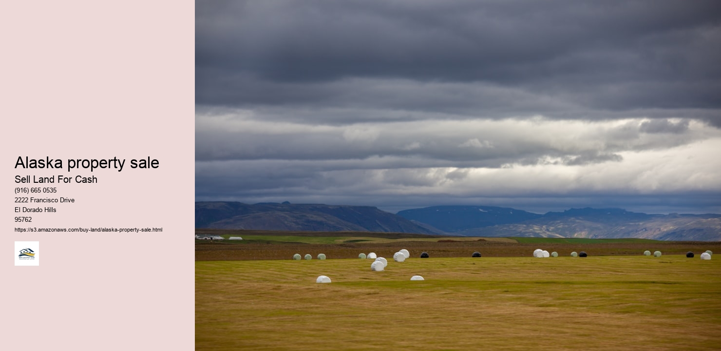 Alaska property sale