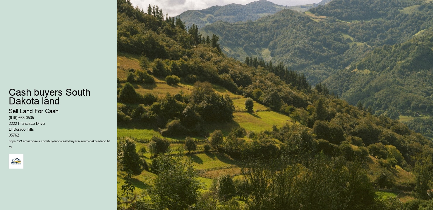 Cash buyers South Dakota land