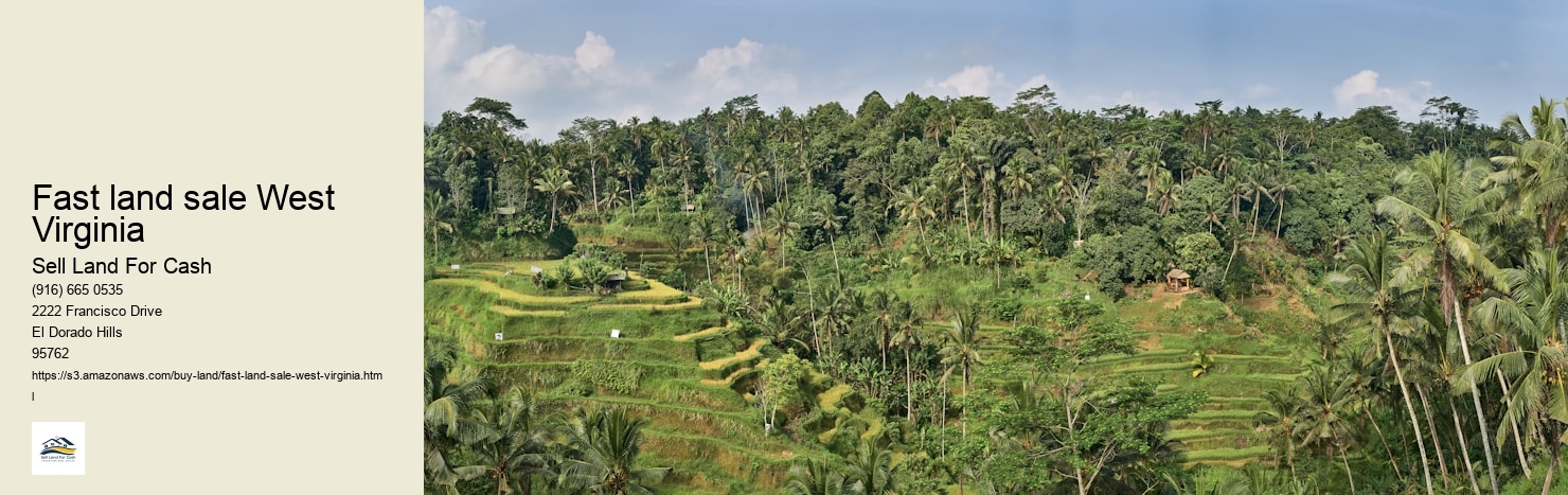 Fast land sale West Virginia