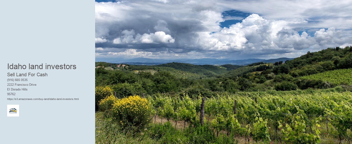 Idaho land investors