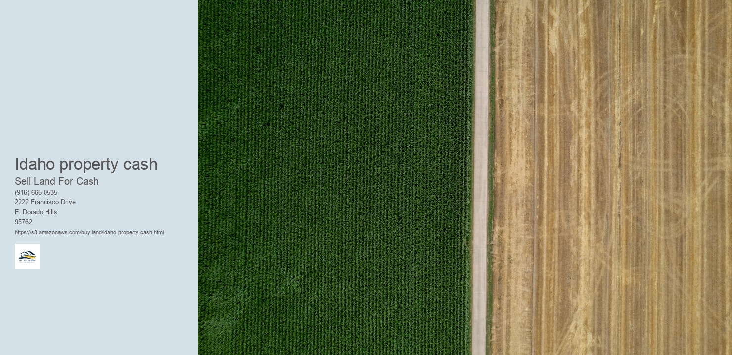 Idaho property cash