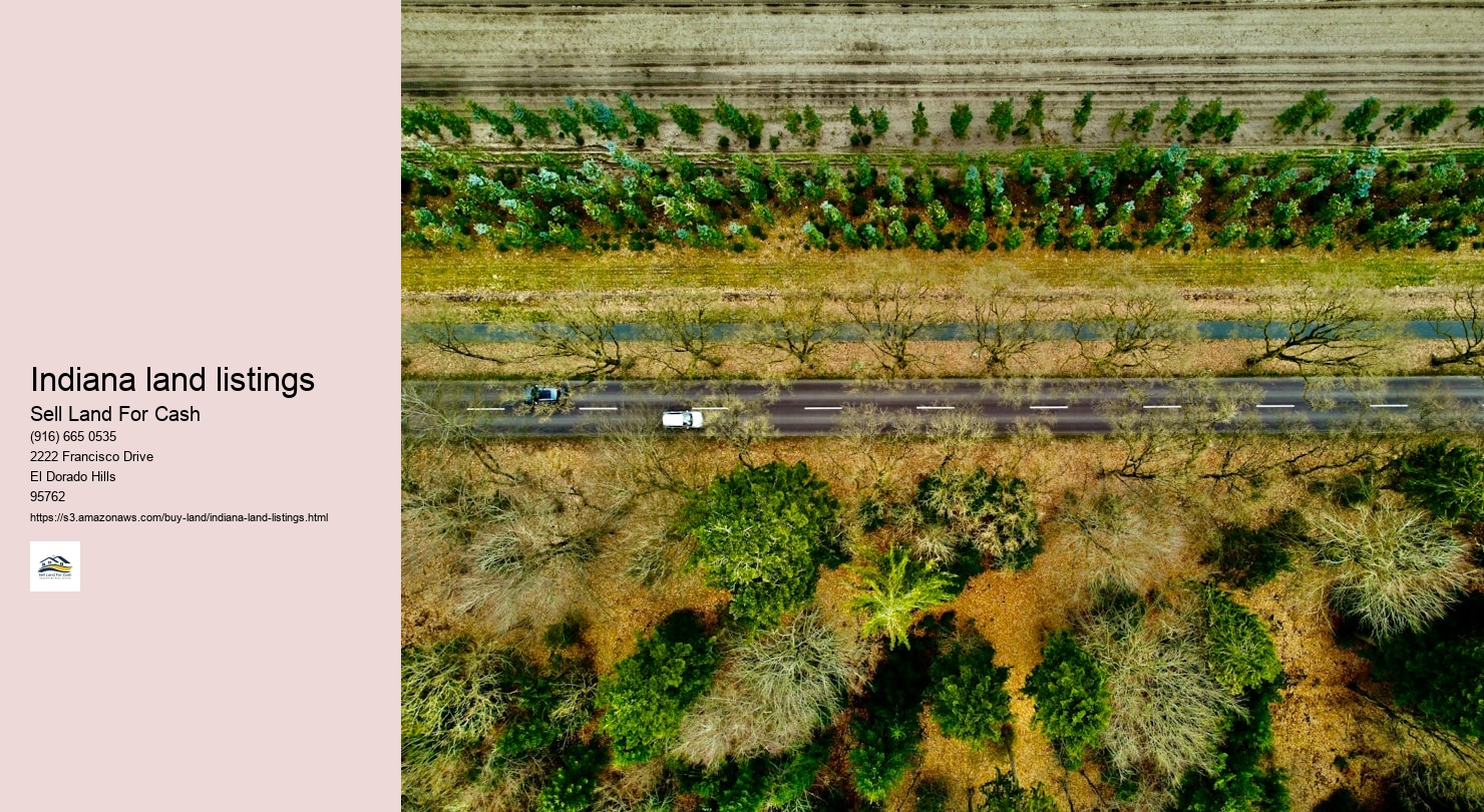 Indiana land listings