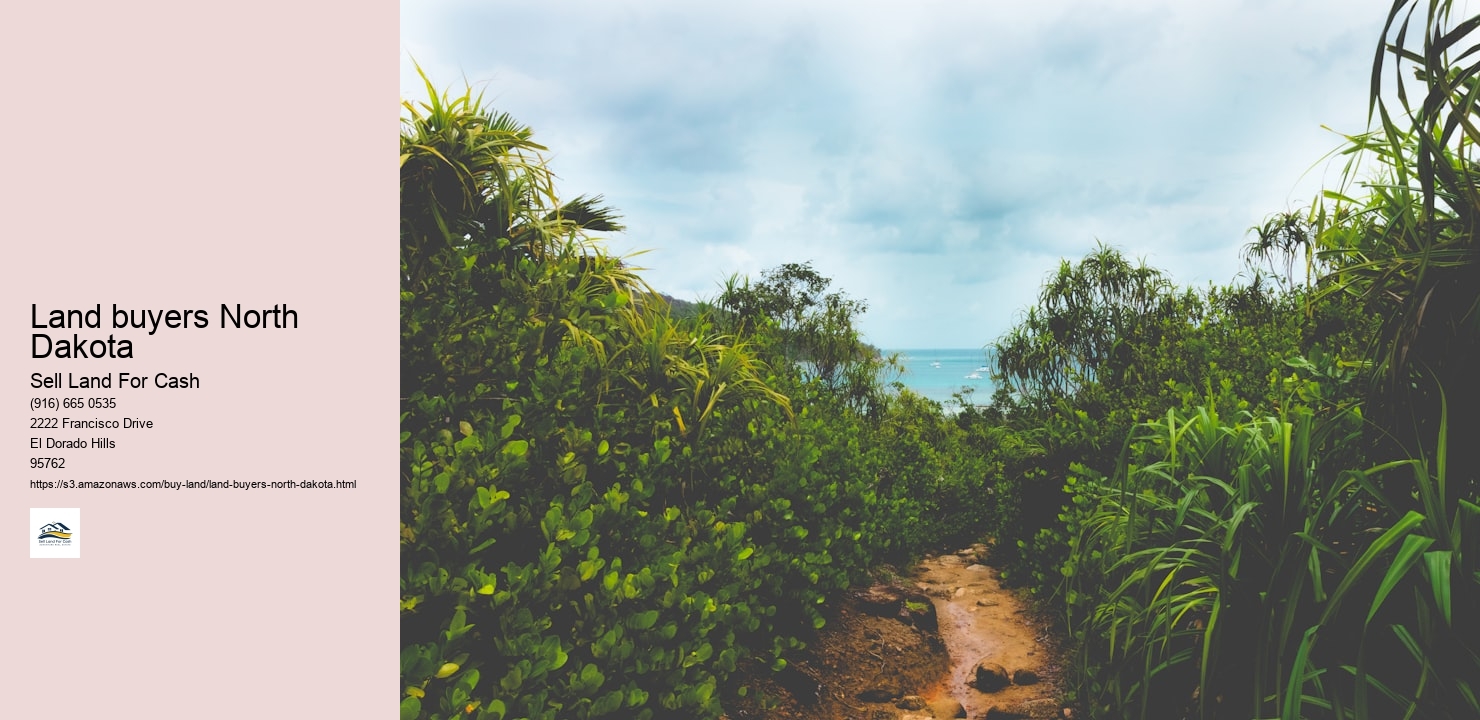 Land buyers North Dakota