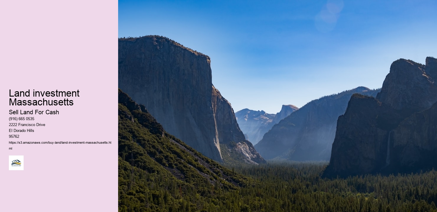 Land investment Massachusetts