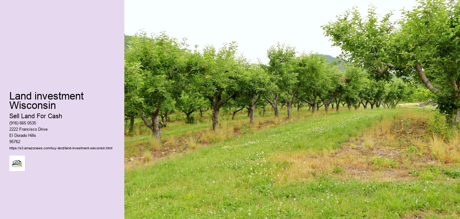 Land investment Wisconsin