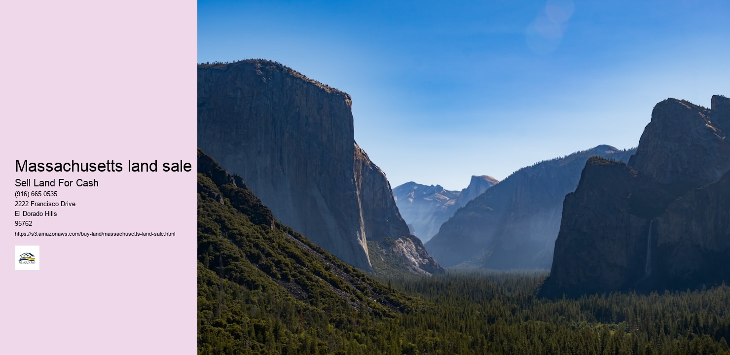 Massachusetts land sale